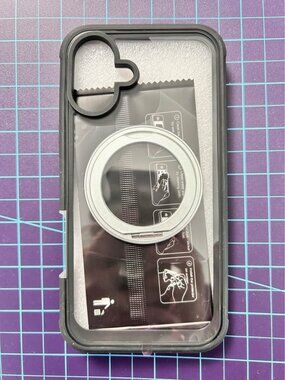 Magnetic for iPhone 16 Plus Case Compatible with MagSafe [Foldable Stand]